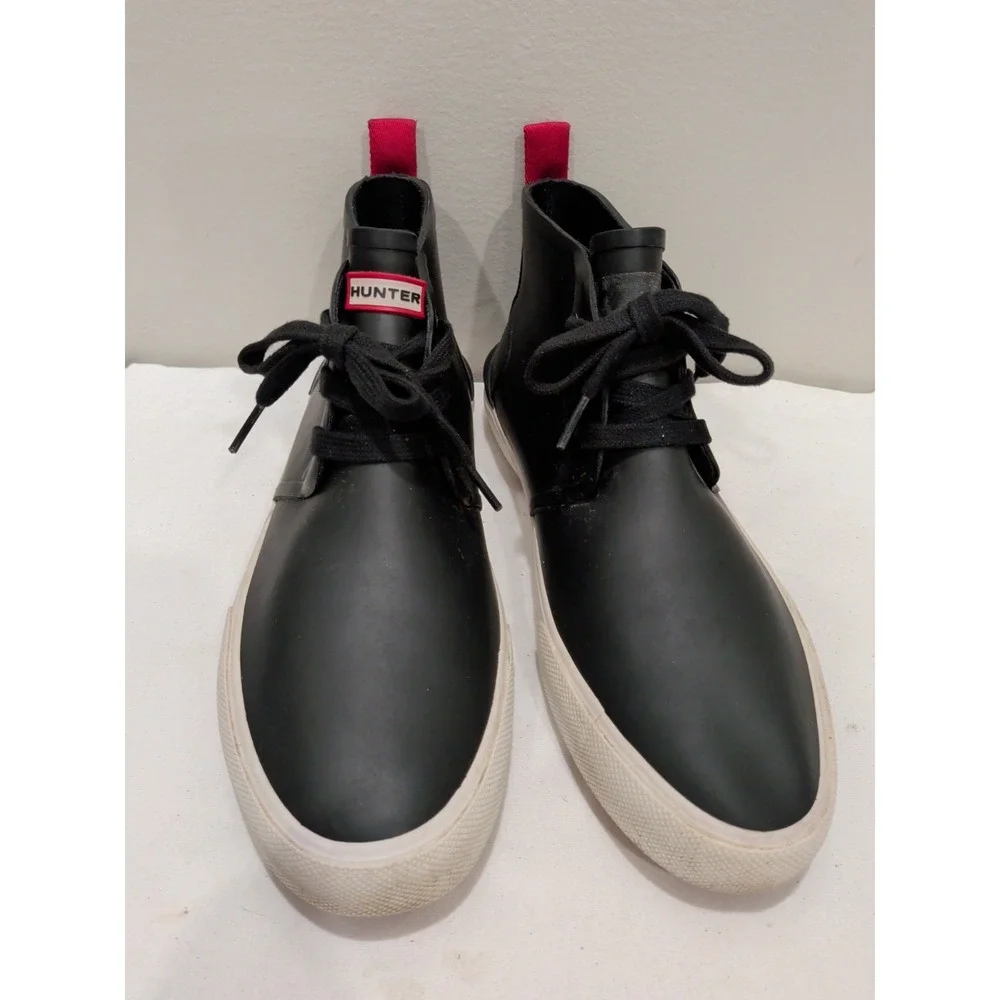 Hunter Rubber Sneakers Waterproof Sz 8